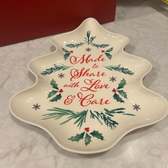 NIB- NEW IN BOX- LENOX “GIVING TREE” PLATE-LARGE - Picture 9 of 12